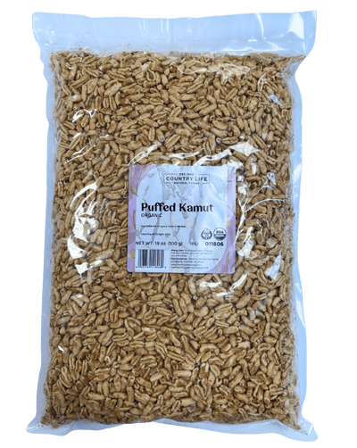 Organic Kamut Puffed Cereal - Nutritious & Delicious
