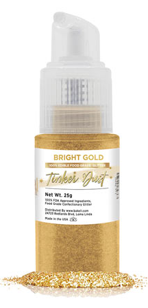 Tinker Dust Edible Glitter Spray - Bright Gold