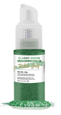 Tinker Dust Paillettes Comestibles en Spray - Vert Classique