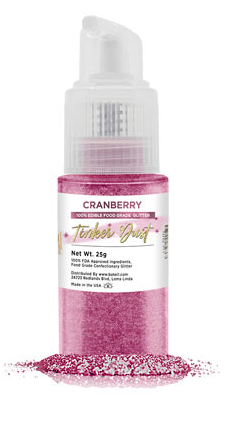 Tinker Dust Edible Glitter Spray - Cranberry