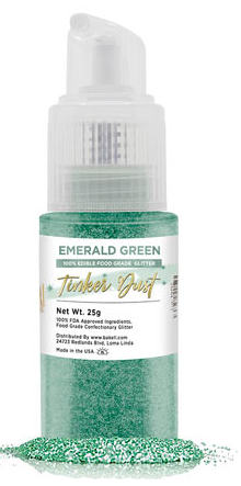 Tinker Dust Glitter Comestible en Spray - Verde Esmeralda