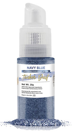 Vaporisateur de Paillettes Comestibles Tinker Dust - Bleu Marine