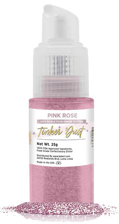 Tinker Dust Edible Glitter Spray - Pink Rose