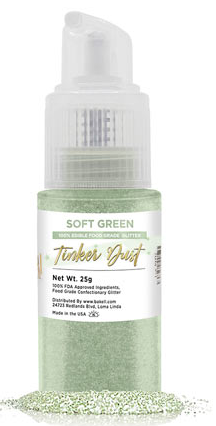 Tinker Dust Edible Glitter Spray - Soft Green