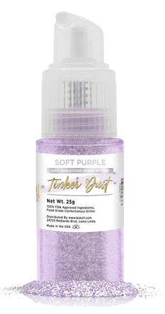 Spray de Paillettes Comestibles Tinker Dust - Violet Doux