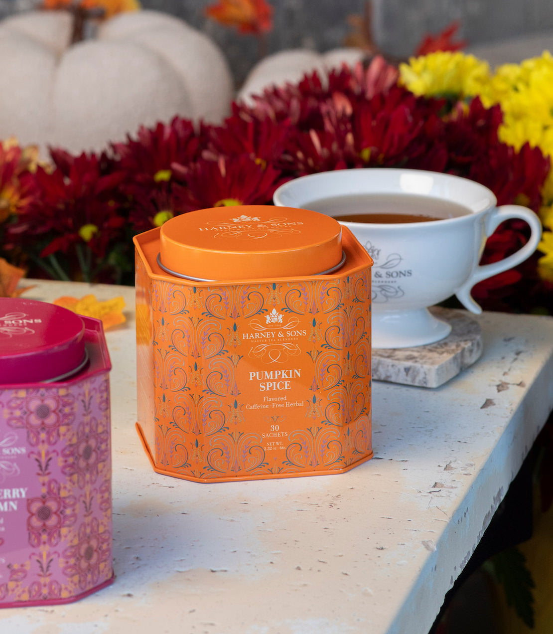 Pumpkin Spice Tea - Tin of 30 Sachets