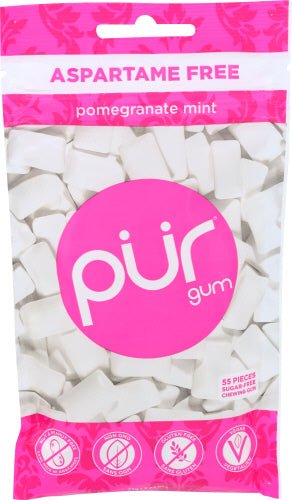 PÜR Gum – 100% Xylitol, Sugar-Free Chewing Gum | 55 Pieces