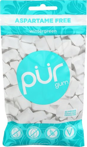 PÜR Gum – 100% Xylitol, Sugar-Free Chewing Gum | 55 Pieces