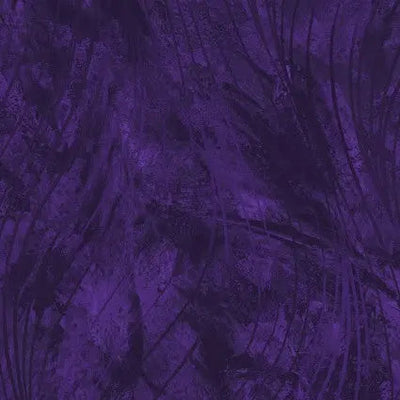 Tela de algodón ancha Go With The Flow morada por yarda