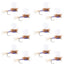 Parachute Purple Haze Dry Fly - 12 Flies Size 16 - Korvel