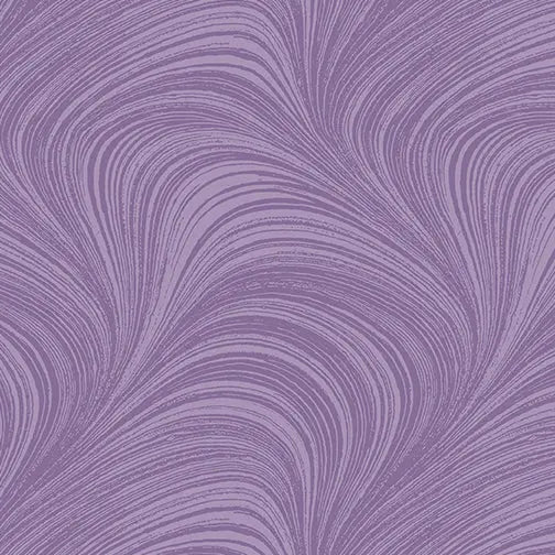 Tela de Flanela de Fondo Ancho con Textura de Onda de Color Violeta Púrpura