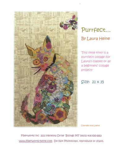 Modèle de couture Purrfect Cat Collage