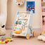 Wooden Baby Walker Push and Pull Learning Activity Center - Blue