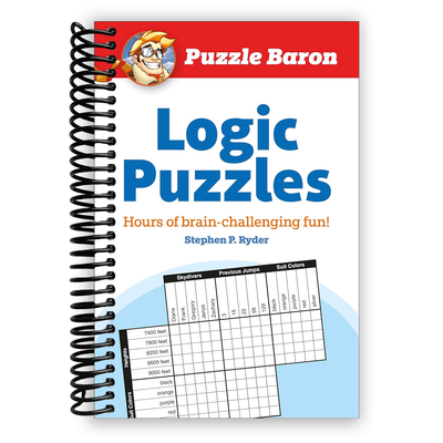 Puzzle Baron's Logic Puzzles (Spiral Bound) - Korvel