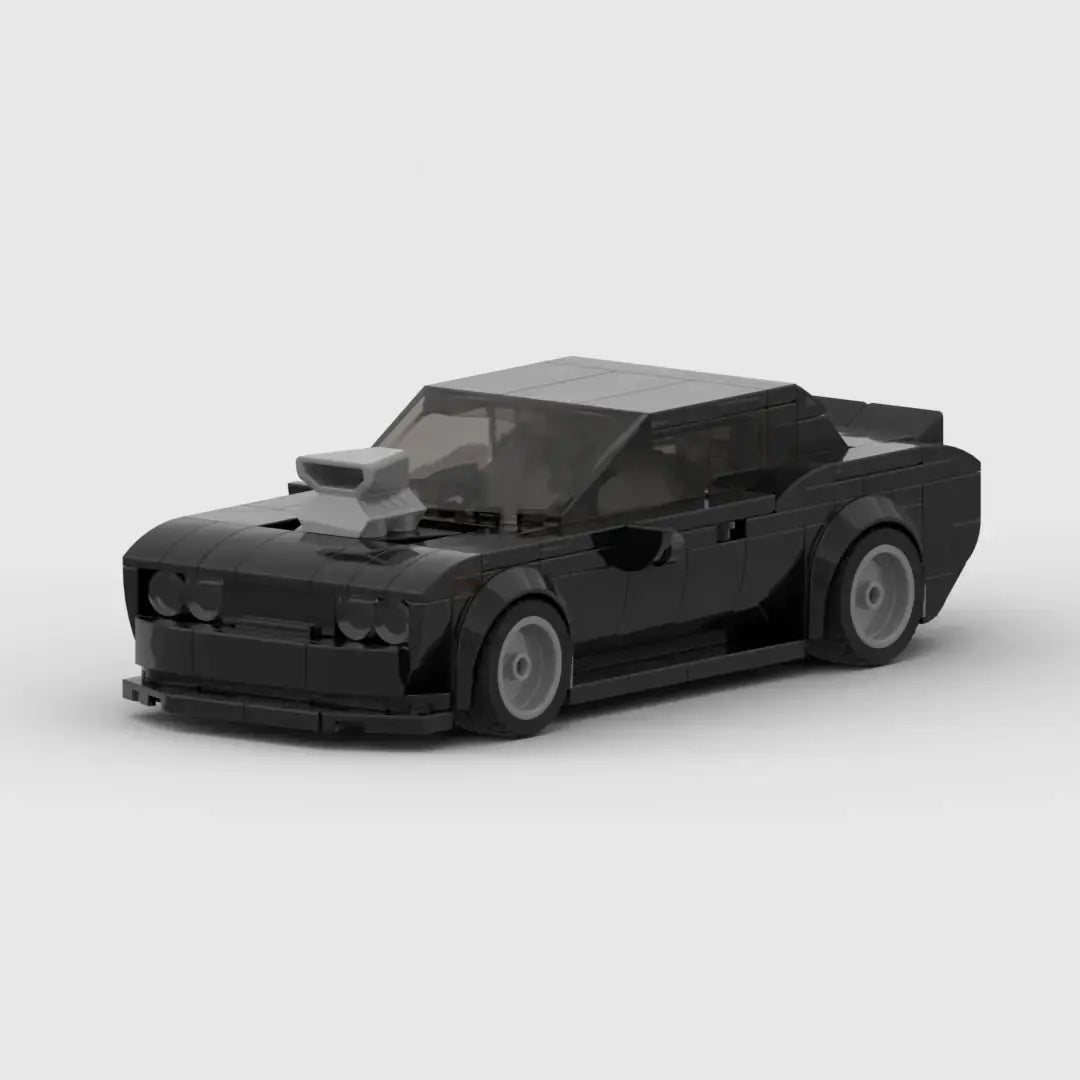 MOC Dodge Challenger Building Blocks Set