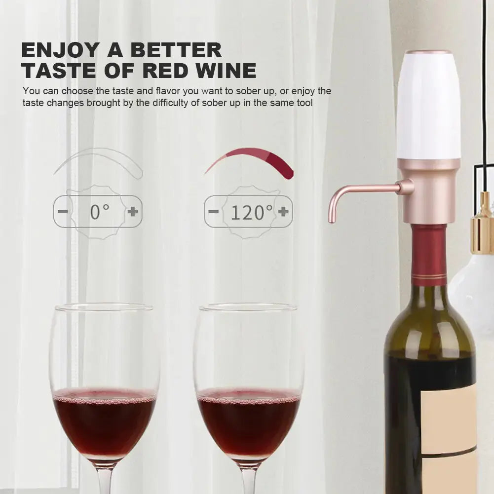 Aerador de Vino Eléctrico Premium para Sabor Mejorado