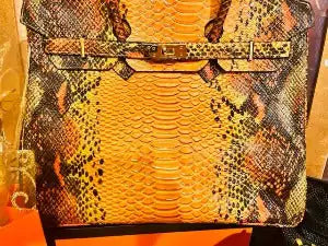 H Lux Sac à main Crocodile