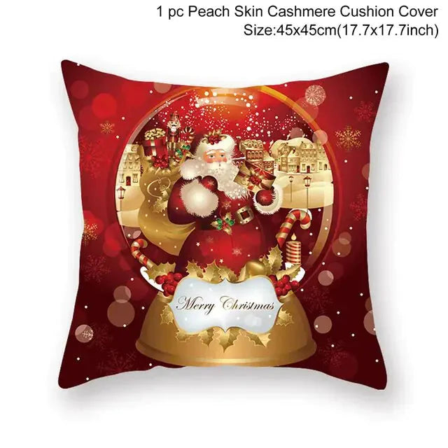 Ensemble de Taies d'Oreiller de Noël Festif 2023