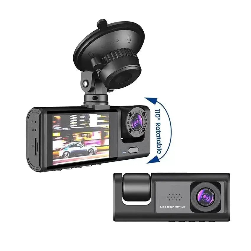 Premium Dual Lens HD 1080P Dash Cam for Comprehensive Coverage