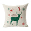 Housses de coussin de Noël festives pour la décoration des fêtes