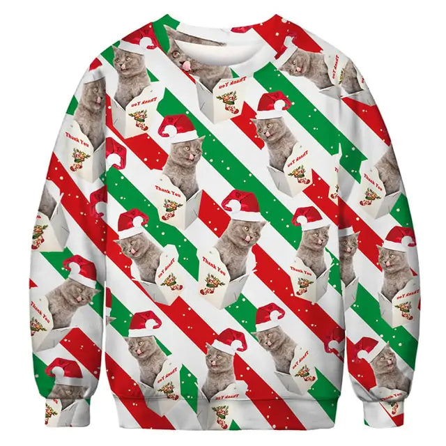 Festive Men's Christmas Sweatshirts