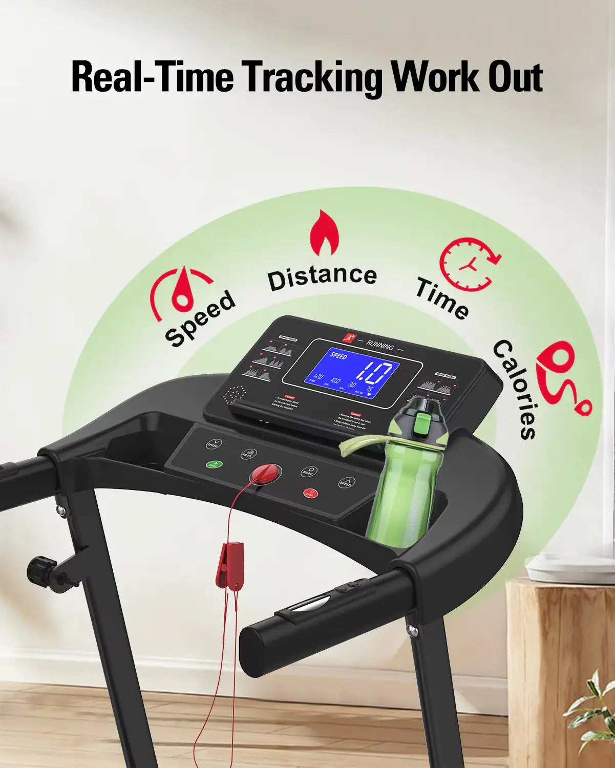 Caminadora Plegable Premium para Fitness en Casa