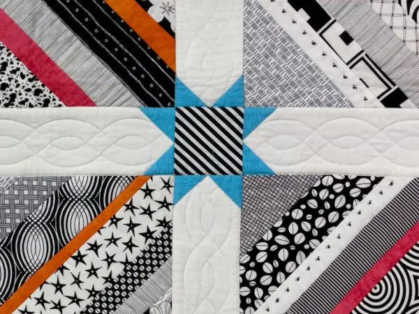 Plantillas de Sashing Pieced QAYG Set de 2"