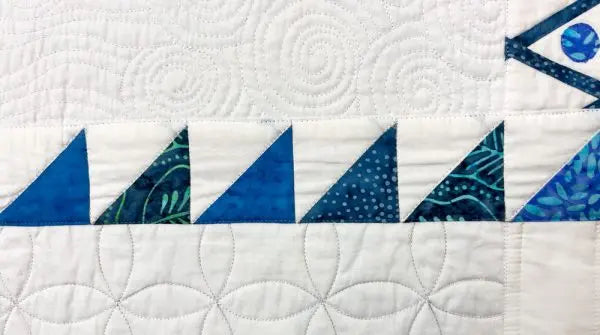 Plantillas de Sashing Pieced QAYG Set de 2"