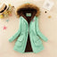 Abrigo de Invierno Estilo Preppy para Mujer