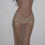 Elegant Sequin Maxi Dress – Strapless and Backless for Special Events