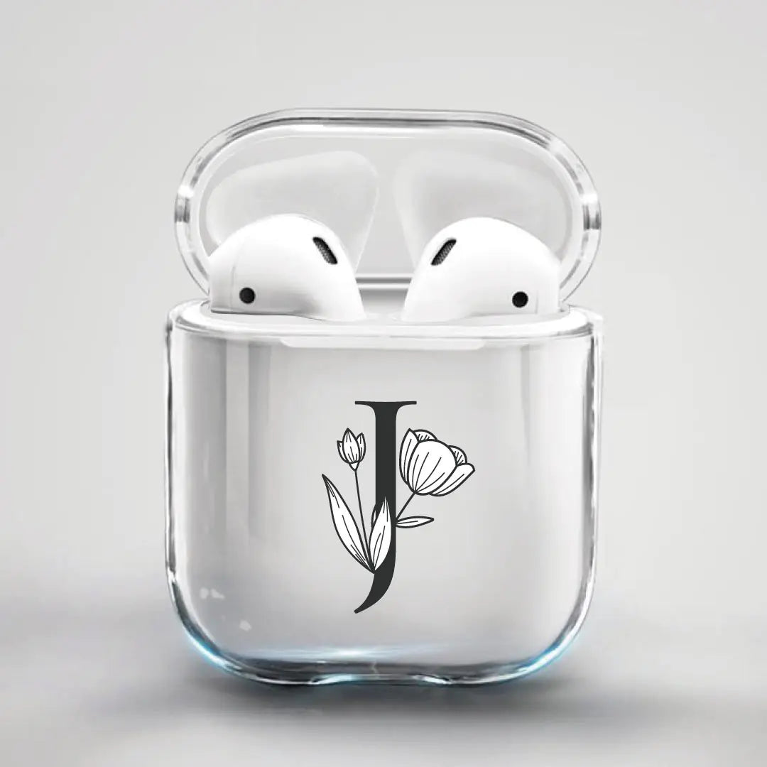 Coque AirPods Personnalisée - Lettre J
