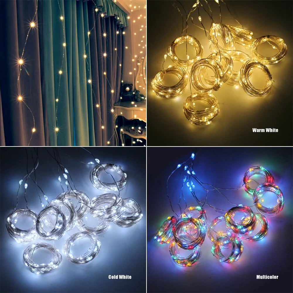 Luces de Cuerda LED - Iluminación Encantadora