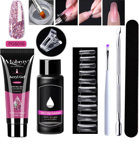 Premium Poly Nail Gel Set for Stunning Nail Art