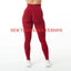 Leggings taille haute à fronces pour femmes