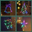 Luces de Cuerda de Estrellas LED