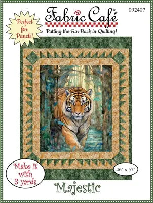 Patron de Quilt Majestueux par QT Fabrics