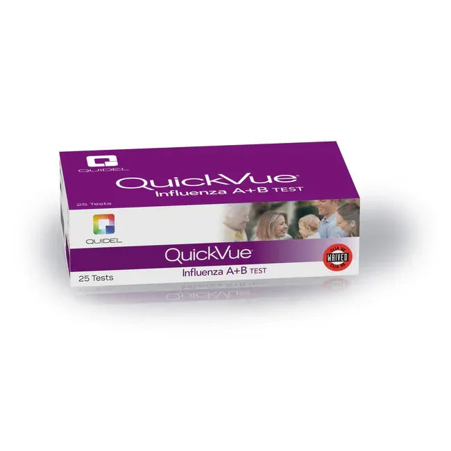 QuickVue Influenza A+B Test Kit - 25 Tests