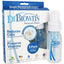 Biberon en Polypropylène Standard Dr. Brown's Natural Flow (4 oz) - Pack de 3