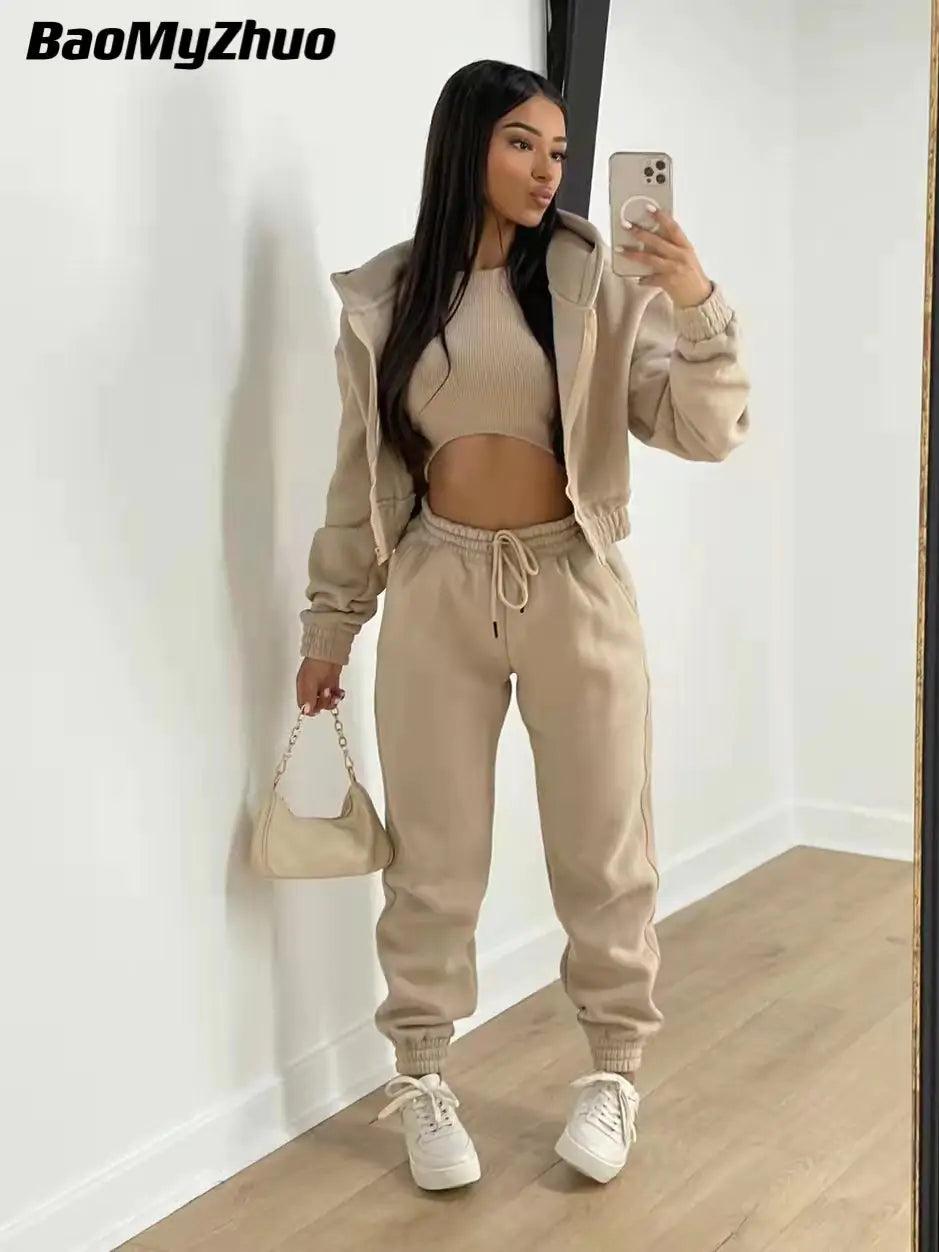 Autumn Trouser Set - Effortless Style & Comfort