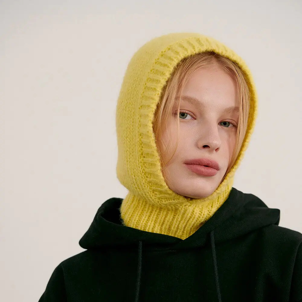 Gorro Balaclava de Punto para Uso Exterior en Invierno