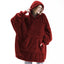 Sudadera con manta de felpa extragrande