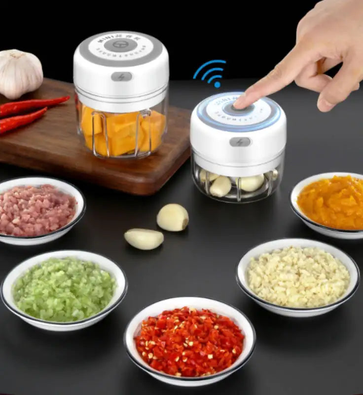 Picador Eléctrico de Hierbas y Verduras Quick Chop