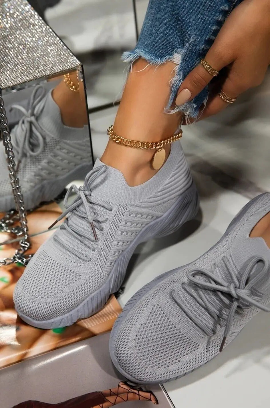 Zapatillas de Correr para Mujer - Zapatillas de Moda Cómodas