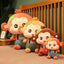 Jouets en peluche singe assis charmants pour tous les âges