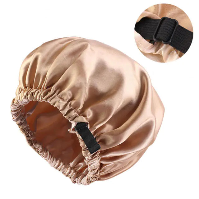 Bonnet de Nuit Satin pour Femmes pour la Protection des Cheveux