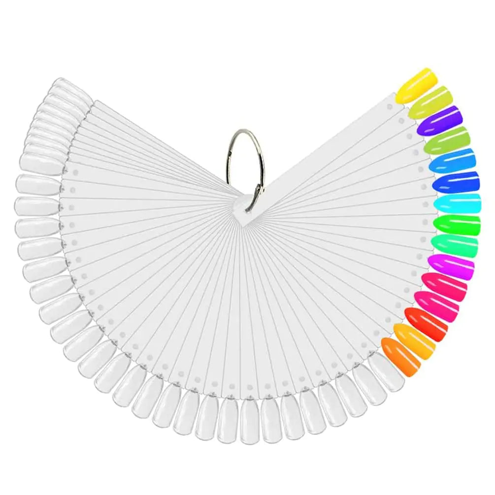 JASSINS 150 Pcs Bâtons d'Échantillon de Vernis à Ongles - Conseils de Présentation Clairs