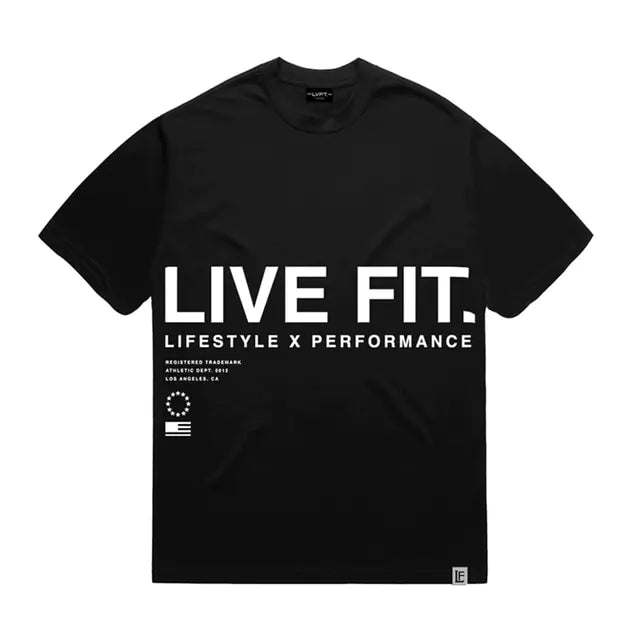 Camiseta de algodón para gimnasio de hombre premium