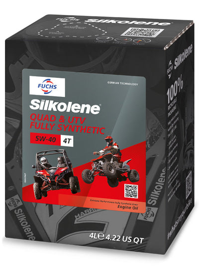 SILKOLENE Quad ATV 5W-40 Fully Synthetic Motor Oil - 4L