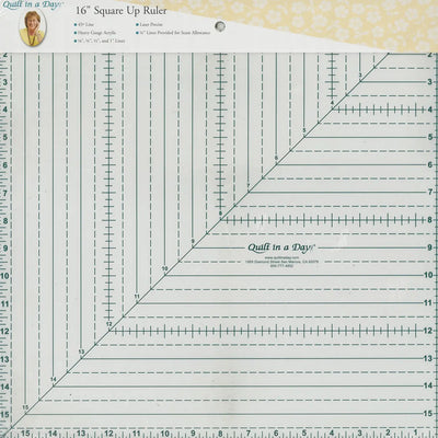 Quilt In A Day 16in Square Ruler
