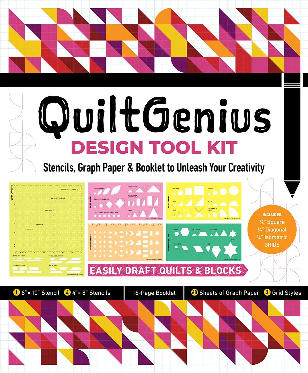 QuiltGenius Design Tool Kit for Creative Quilting